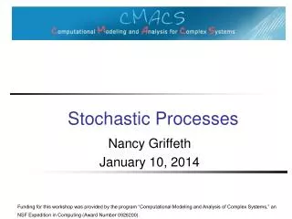 Stochastic Processes