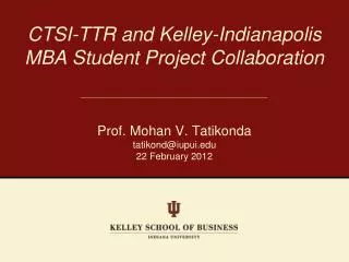 Kelley-Indianapolis MBAs