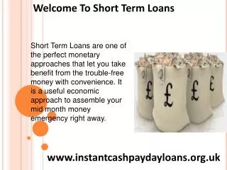 Meet Emergency Necessities Rapidly With Short Term Loans