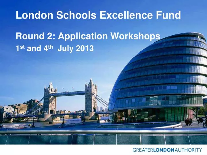 london schools excellence fund