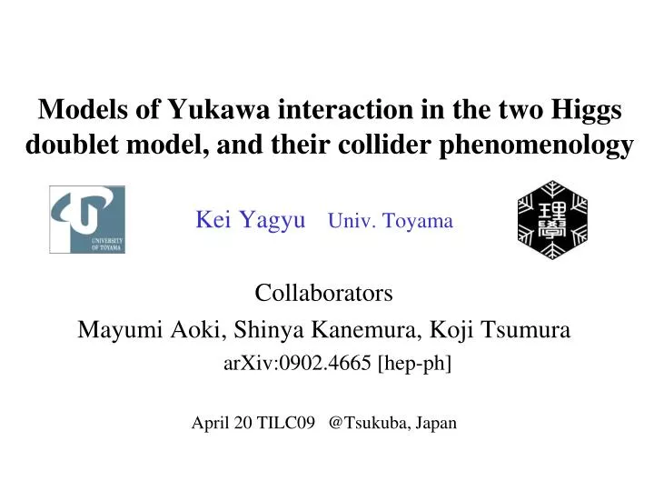 models of yukawa interaction in the two higgs doublet model and their collider phenomenology