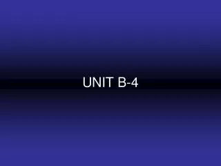 UNIT B-4