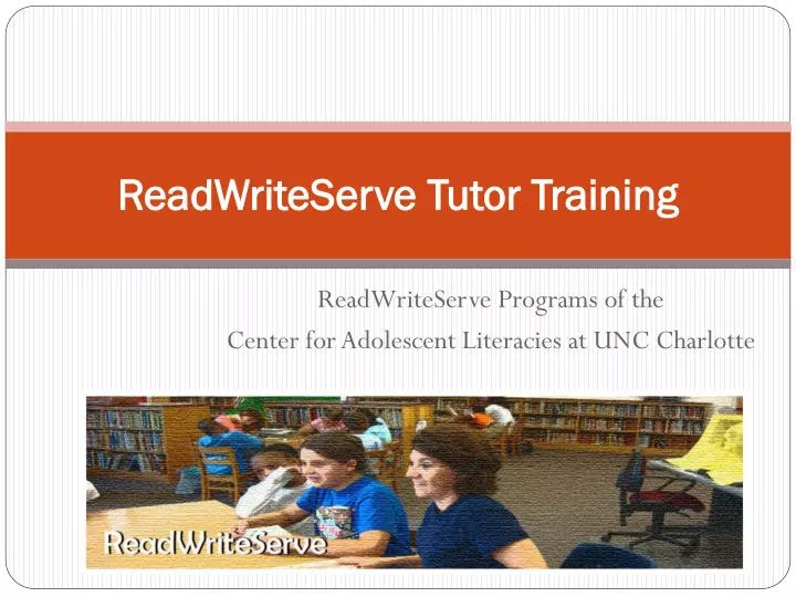 readwriteserve tutor training
