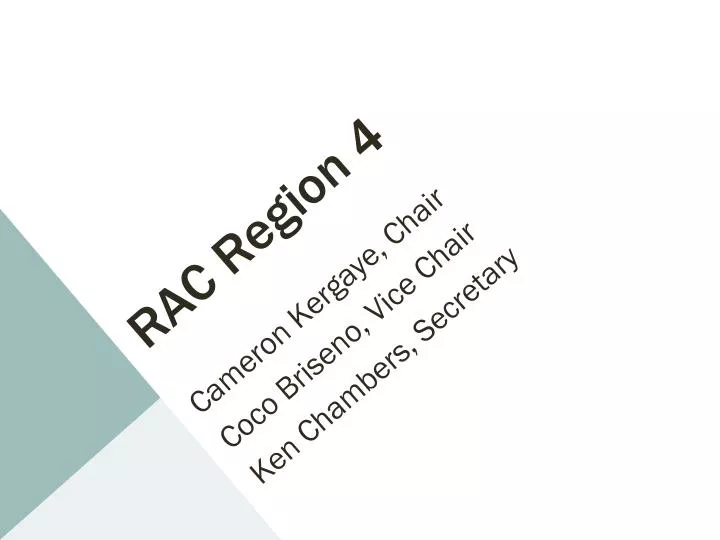 rac region 4