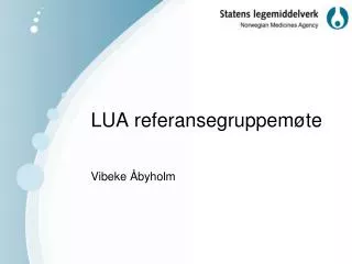 lua referansegruppem te