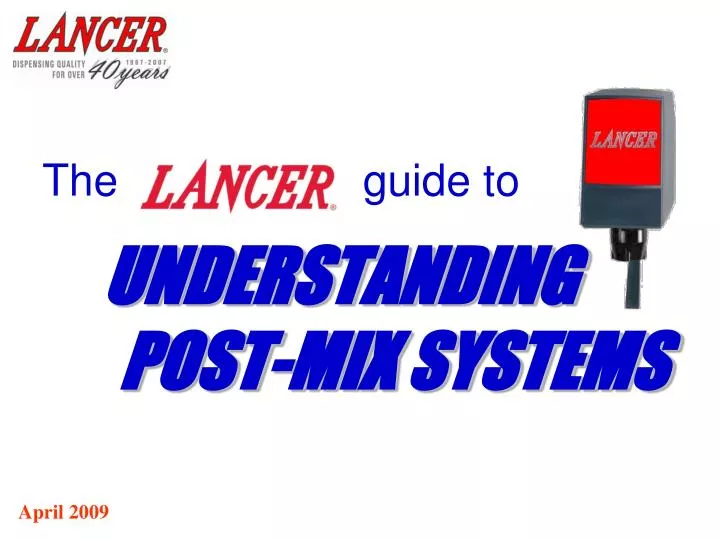 the guide to understanding post mix systems