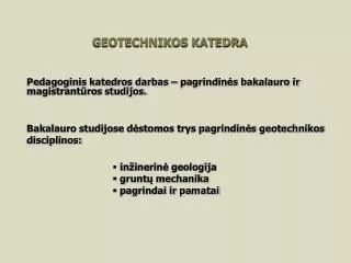 geotechnikos katedra