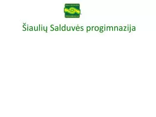 iauli salduv s progimnazija