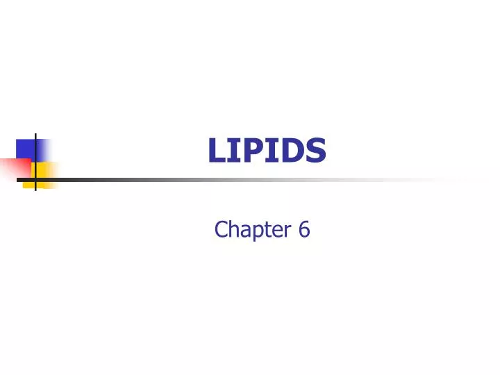 lipids