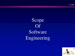 Scope Of Software Engineering