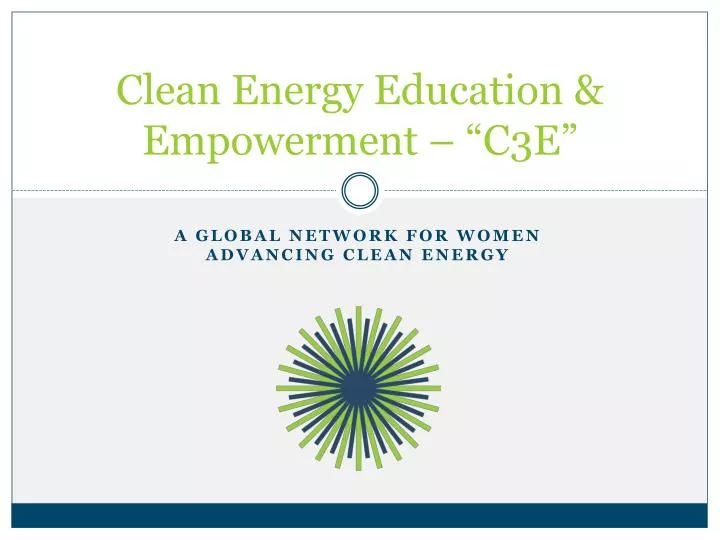 clean energy education empowerment c3e