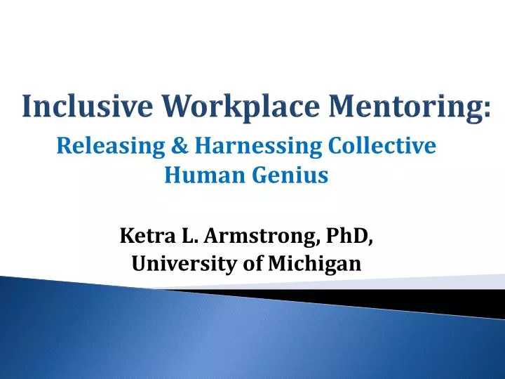 inclusive workplace mentoring