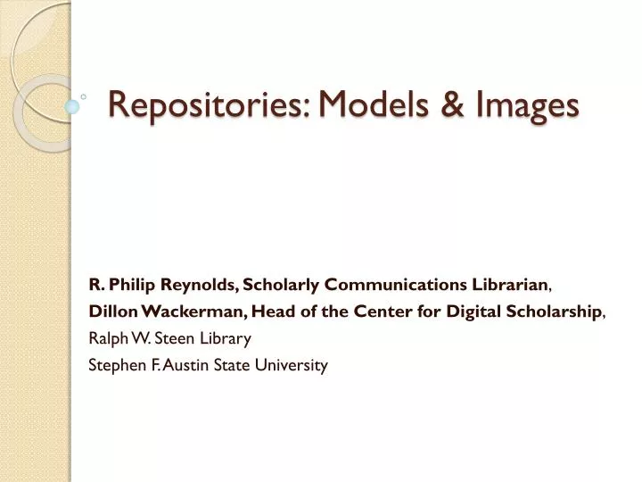 repositories models images