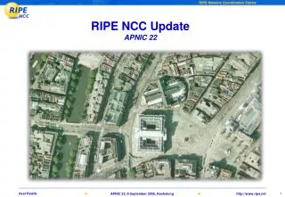 RIPE NCC Update APNIC 22