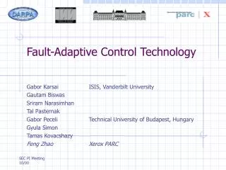 Fault-Adaptive Control Technology