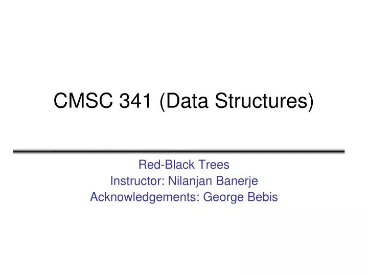cmsc 341 data structures