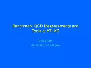 Benchmark QCD Measurements and Tools at ATLAS