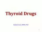 Thyroid Drugs - slide 1