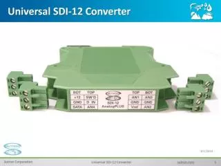 Universal SDI-12 Converter
