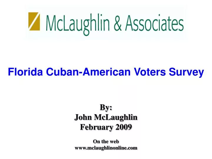 florida cuban american voters survey