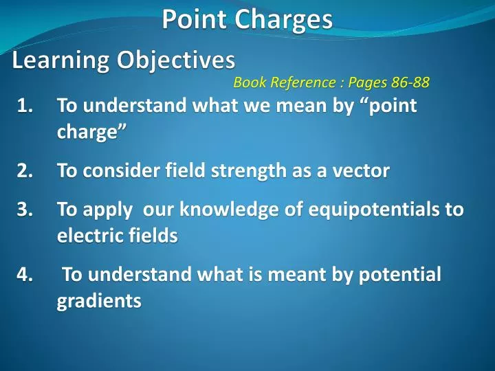 point charges