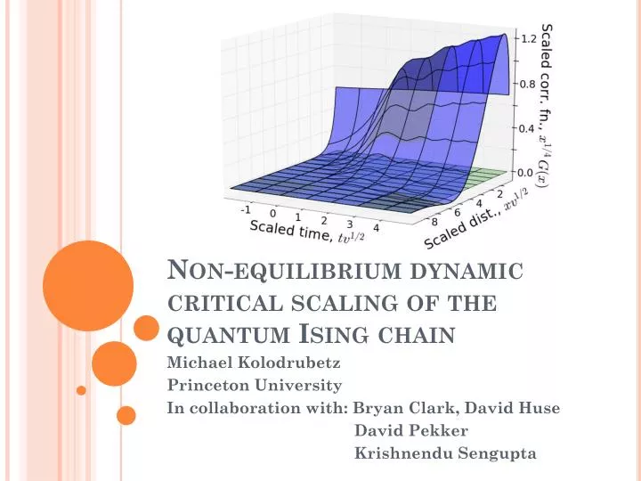 non equilibrium dynamic critical scaling of the quantum ising chain