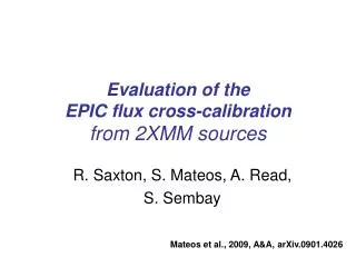 Evaluation of the EPIC flux cross-calibration from 2XMM sources