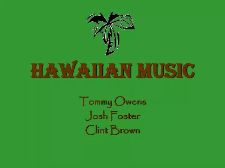 hawaiian music