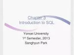 Introduction to SQL: Fundamentals, Syntax, and Database Modification Techniques - slide 1