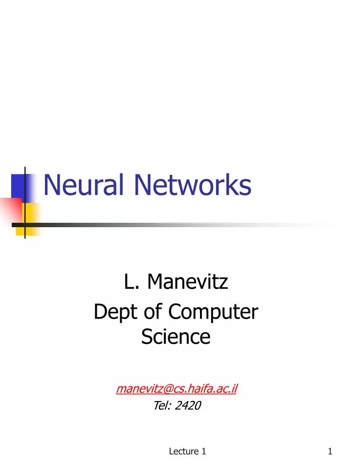 neural networks