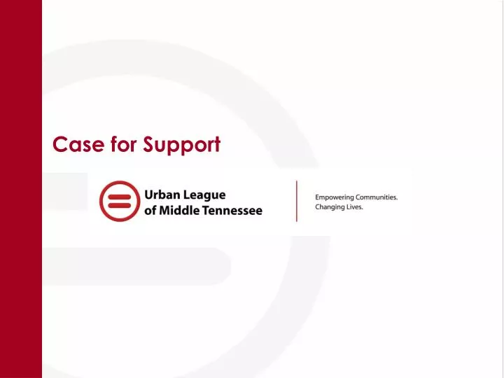 case for support