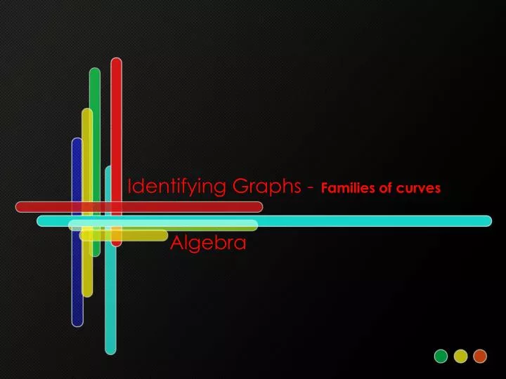 identifying graphs families of curves