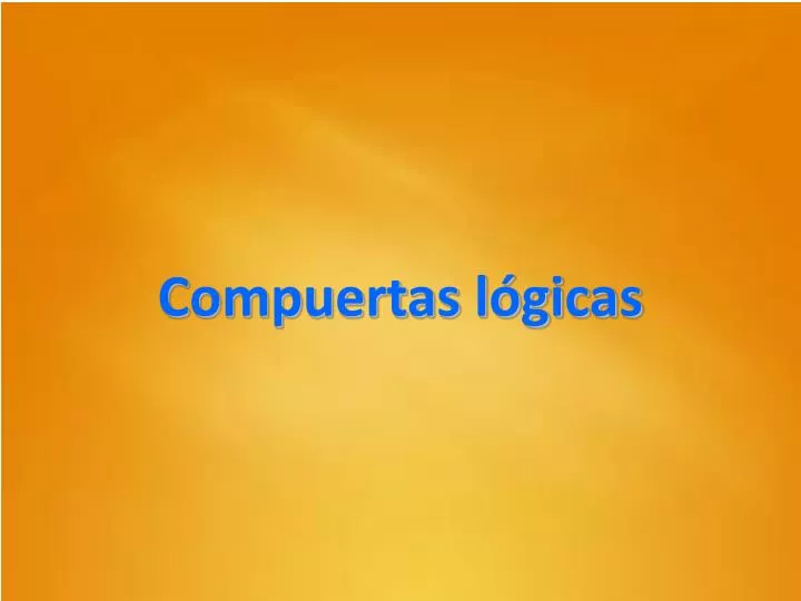 compuertas l gicas