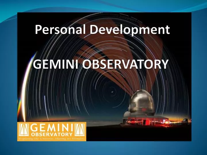 personal development gemini observatory