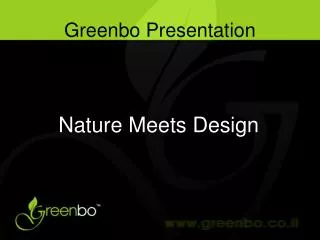 greenbo presentation