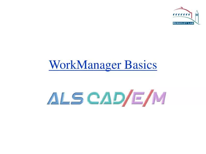 workmanager basics