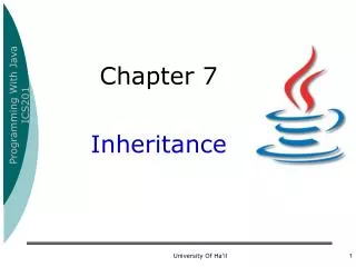 Chapter 7 Inheritance