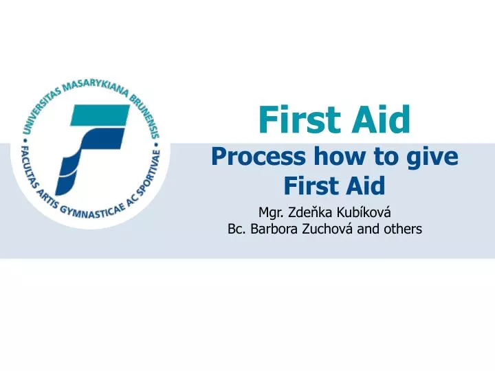 process how to give first aid