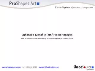 Enhanced Metafile (emf) Vector Images