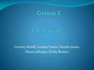 Group C Clearwire