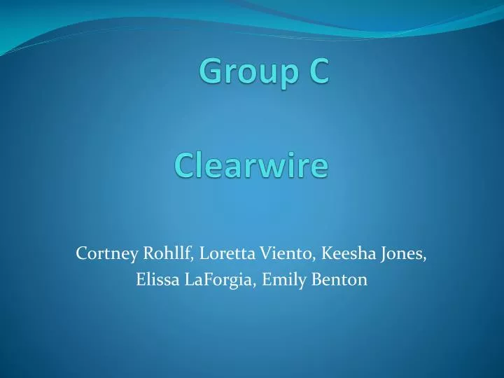 group c clearwire