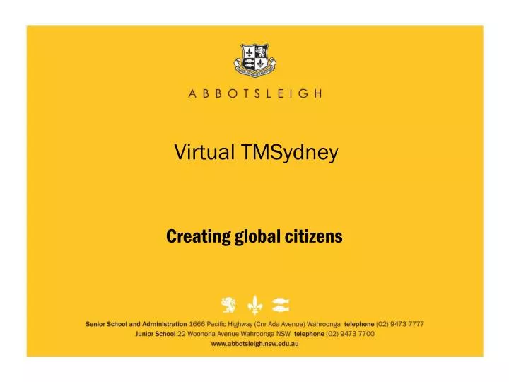 creating global citizens