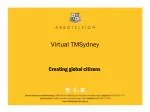 Empowering Global Citizens: Virtual TMSydney Experience - slide 1
