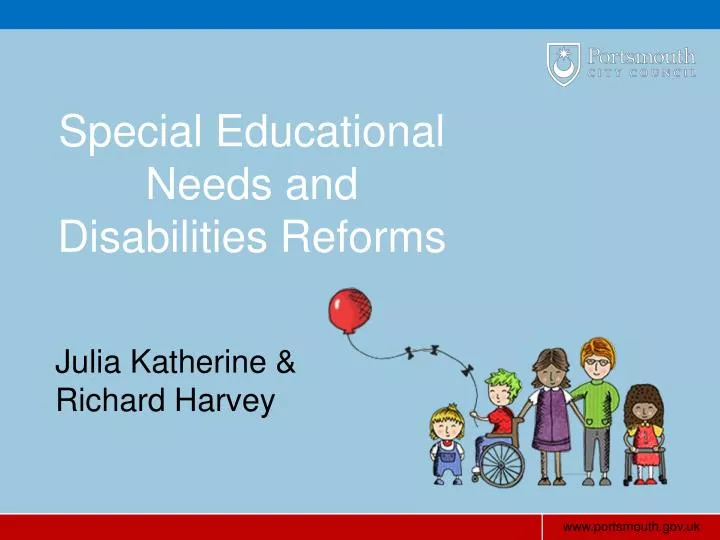 special educational needs and disabilities reforms