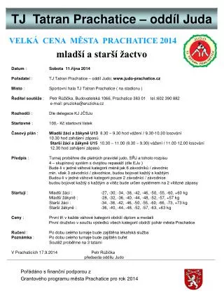 tj tatran prachatice odd l juda