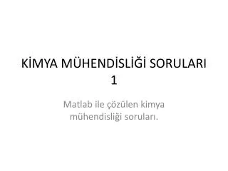 k mya m hend sl sorulari 1