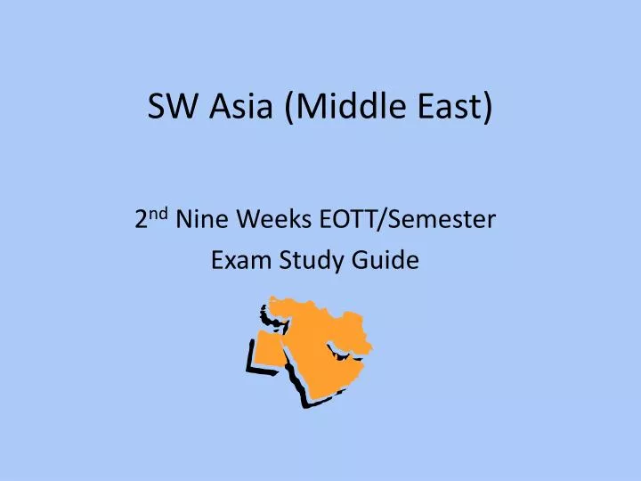 sw asia middle east