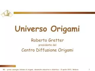 universo origami