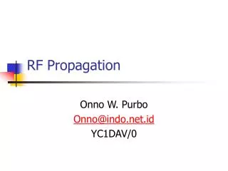 rf propagation