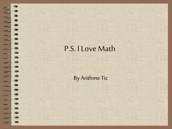 p s i love math